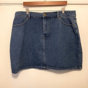 Never Worn Forever 21 denim mini skirt